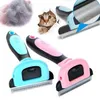 Animal de compagnie chien enlèvement cheveux peigne brosse chat toilettage outil Furmins cheveux démêlage tondeuse inoxydable détachable chien chat brosse Furmins S-M225f