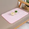 Tapis rafraîchissant d'été pour animaux de compagnie, couverture pour chiens et chats, canapé, lit super respirant, lavable pour petits, moyens et grands chiens, chats, chenil lavable 309V