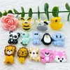 Soothers Teorsers 10pcs Baby Food Grade Sile Teether Chewing Beads Cartoon Animal DIY Jewelry Pacifier Chain 선물 액세서리 220812 D Otju4