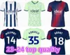 23/24 West Bromwichs Albion maillots de football 23 24 hommes enfants à domicile GRANT SWIFT WALLACE Yokuslu Molumby Dike Swift maillots de football haut THAÏLANDE QUALITÉ8899