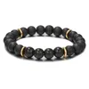 Perlé 8mm 10mm pierre naturelle à la main brins de perles bracelets de charme yoga bracelet élastique bijoux pour femmes hommes livraison directe bijoux Dhlow