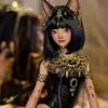 ShugaFairy Bast 1/4 Bjd poupées fantaisie Egypte ancienne mystérieux style de combat chat garde haute qualité rotule poupées cadeaux 240308