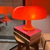 Lampes Shades Italie Designer LED Lampe de table champignon pour hôtel chambre chevet salon décoration éclairage moderne minimaliste lampes de bureau L0312