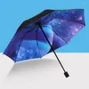 Parapluies 3 fois noir étoile parapluie femme automatique mâle pliant pour la pluie et le soleil parasol cadeau hommes fille enfant