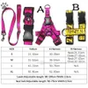 Designer Dog Harness and Leashes Set No Pull Dog Vest Collars for Small Medium Dogs Cat Adjustable Heavy Duty Halter Harnesses wi253S