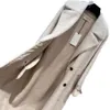 Nowy zimowy haining jesienny produkt CE dom wełna merynosów i futra zintegrowana bogini długa płaszcz damska noszenie 9371
