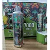 Authentischer VAPME CRYSTAL 7000 Puffs Einweg-Vape, 14 ml, vorgefülltes Gerät, 650 mAh Typ-C-Akku, 0,8 Ohm MESH-Spule, 30 Geschmacksrichtungen, 7K E-Zigaretten, OEM. Willkommen