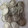 Hela Replica Mercury Head Dimes En uppsättning av 1916-1945 -S Mixed Date Sign Silver Plated Manufacturing Copy Coins305C