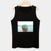 Canottiere da uomo Menta Chip Top T-shirt da palestra Abbigliamento sexy da uomo