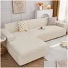 Chair Covers Ers 1/2/3/4 Seat Sofa Sliper Stretch Couch Er Stylish Cushion Soft Polyester Fabric Slip Protector For Pet Drop Delivery Otyml