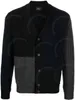 Men Sweater Designer Coats Autumn and Spring Knitwear Brioni panelled button-up cardigan Women