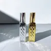 15 ml Gold Silver Silver Glass Spray Bottle Prov Glasflaskor Portable Mini Parfym Atomizer