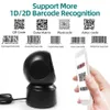 Highspeed Barcode Scanner Image Platform Desktop 1D 2D QR Code Reader USB Omnidirectional 240229