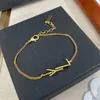 Mens bracelet link chains letter plated gold cjeweler pulsera luxurious boys lady classics street trendy designer alloy charm womens Braceletes ZB018 I4