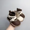 Filles Martin bottes automne et hiver chaussettes pour bébé bottes courtes mode pour enfants princesse chaussures de marche à semelle souple 0-1-3 ans 240229
