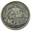 US Barber Dime 1894 P S O Craft versilberte Kopiermünzen, Metallstempelherstellungsfabrik 277L