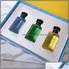 Anti-Perspirant Deodorant New Packaging All Match Per Set Attractive Fragrance Women 10Mlx3Pcs Afternoon Swim Blue Box Suit Cologne Hi Otcfo