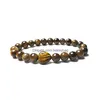 Con cuentas 8 mm Hilos de piedra natural con cuentas Forma de corazón Pulseras con dijes para mujeres Hombres Amante Hecho a mano Yoga Energía Joyería Drop Entrega Je Dhspk