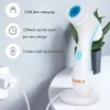 Cleansing Brush Sonic Electric Face Cleanser Waterproof Soft Deep Pore Massage 3 Heads 4 Läges Blackhead Remover Machine 240229