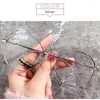 Sunglasses Fashion Myopia Glasses Women Polygon Metal Full Frame Men Blue Light Plain Optical Nearsighted Eyewear 0 To -600