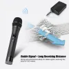 Accessories Microphone 1to2 Universal Vhf Wireless Handheld Microphone with Receiver for Karaoke/business Meeting Studio Microphone