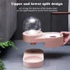 Automatic Pet Feeder Tableware Cat Dog Pot Bowl s Food For Medium Small Dispensers Fountain Y200917248J