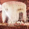20 шт. искусственные шелковые цветы глицинии, подвесные свадебные декорации, цветочная гирлянда для дома и сада, el Wedding ation 220329223w