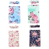 Couvertures 2pcs né bébé floral snuggle emmaillotage couverture sac de couchage swaddle réception