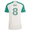 Spelarfans version 2023 2024 2025 Austin FC Soccer Jerseys Zardes Rubio Hedges Pereira Rigoni Obrian Ring Gallagher 24 25 Football Men Kids Shirt