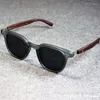 Gafas de sol para hombre, marca Retro, marco de madera clásico, ciclismo al aire libre, gafas Anti UV polarizadas, accesorios para mujer