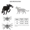 Halloween Pet Dog Clothes Plush Spider Dressing Up For Small Dogs Cats Cosplay Funny Party Puppy Costume For Chihuahua Yorkie 2012234Q