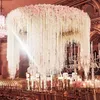 20 шт. искусственные шелковые цветы глицинии, подвесные свадебные декорации, цветочная гирлянда для дома и сада, el Wedding ation 220329255q