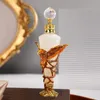 60 X 25ml Vintage Empty Glass Perfume Bottle with Metal Zinc Alloy Powerful Eagle Decorative Refillable Container Scent Bottles