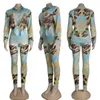 2024 Print Zweiteilige Hosen Outfits Frauen Mode Hemd und Hose Set Einfacher Anzug Freies Schiff