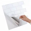 Vividtiles 12 12 pouces auto-adhésif imperméable à l'eau résistant à la chaleur papier peint en vinyle 3D carreaux de métro à décoller et à coller-10 feuilles LJ201128243u