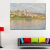 Indruk Zonsopgang Monet Beroemde Schilderijen Reproducties HD Print Monet Posters Voor Woonkamer Muur Monet Decorative181j