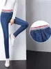 Women's Jeans Skinny Hight Waist Women Pencil Spring Fall Korean Oversize 6xl Stretch Denim Pants Streetwear Vintage Casual Kot Pantolon