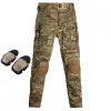 Tuta da combattimento Multicam Airsoft Abbigliamento da caccia Camicie tattiche Pantaloni militari Uomo Escursionismo Paintball Uniforme