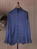 Men Shirts Autumn zilli Silk Long Sleeve Business Casual Shirt