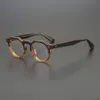 Fashion Sunglasses Frames Acetate Glasses Frame Men Vintage Designer Round Optical Eyewear Myopia Reading Women Prescription Clear232l