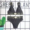 Sexy Damen-Designer-Bikini-Anzug, Träger-Badeanzug, Damen-Bademode, Badebekleidung als Hybrid-Badeanzug der Luxusmarke