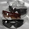 Güneş gözlükleri y2k punk tek parça gözlük rimless güneş gözlükleri 2000'in tonları gözlük UV400 Kadın Tasarımcı Beş Yıldız Gözlükler