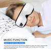6D Smart Airbag Vibrazione Massaggiatore per gli occhi Strumento per la cura degli occhi Riscaldamento La musica Bluetooth Allevia l'affaticamento e il massaggio delle occhiaie 240301