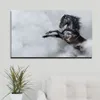 Vliegend Paard Zwart Canvas Schilderijen Voor Woonkamer Moderne Dierlijke Kunst Decoratieve Foto Canvas Prints Posters252i