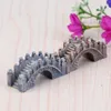 Artificial Vintage Bridge Mini Craft Miniature Fairy Garden Home Decoration Houses Micro Landscaping Decor DIY Accessories304R