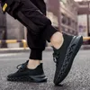 Casual Shoes Professional Running For Men Lightweight Men's Designer Mesh Sneakers Lace-Up Manlig utomhussport Tennissko