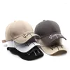 Casquettes de baseball VACIGODEN rétro lettres brodé casquette de Baseball hommes femmes mode personnalité couleur Pure chapeau de soleil Sports de plein air culminé fille 715