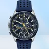 MEN039S Bekijk Top Luxury Business Quartz Watch Men Waterproof Blue Angel World Chronograph Casual Steel Band Watch for Men 22041720533