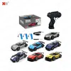 124 Mini RC Auto 2.4G Telecomando 4CH 10KmH Ad alta velocità Amg Modello di veicolo Corpo in metallo RC Drift Auto giocattolo elettrica Regalo per ragazzo 240305