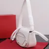 2024 Tasarımcı Çanta Tote Çanta Omuz Çantası Dis İtalya Koyu Moda Debriyaj Flep Jingle Bag Kadın Flep Lüks El Çantası Nappa Mini Kırış Debriyaj Eşsiz Kovboy Kayışı Çantası